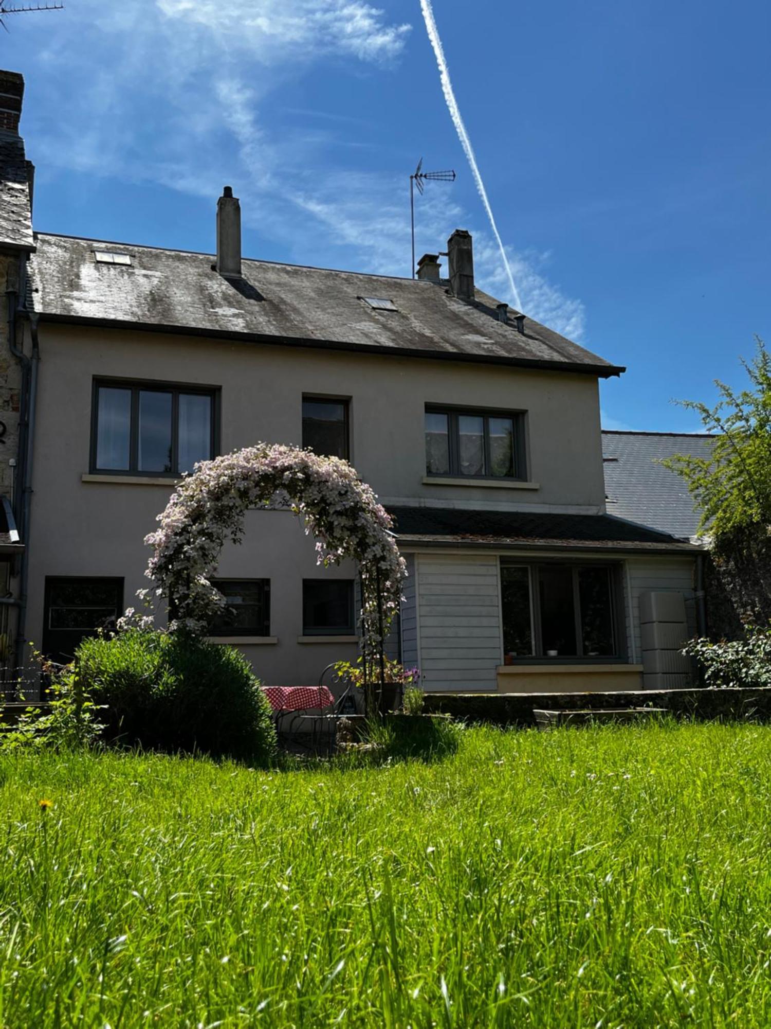 Maison Chaleureuse Avec Jardin - Pause Normande Sees Bagian luar foto